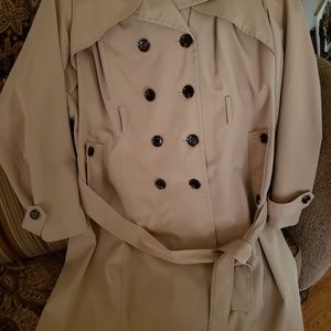 Calvin Klein plus sized trench coat